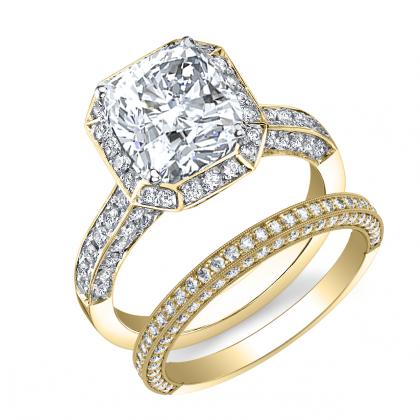 Pictures of Yellow Gold Engagement Rings Back In Style