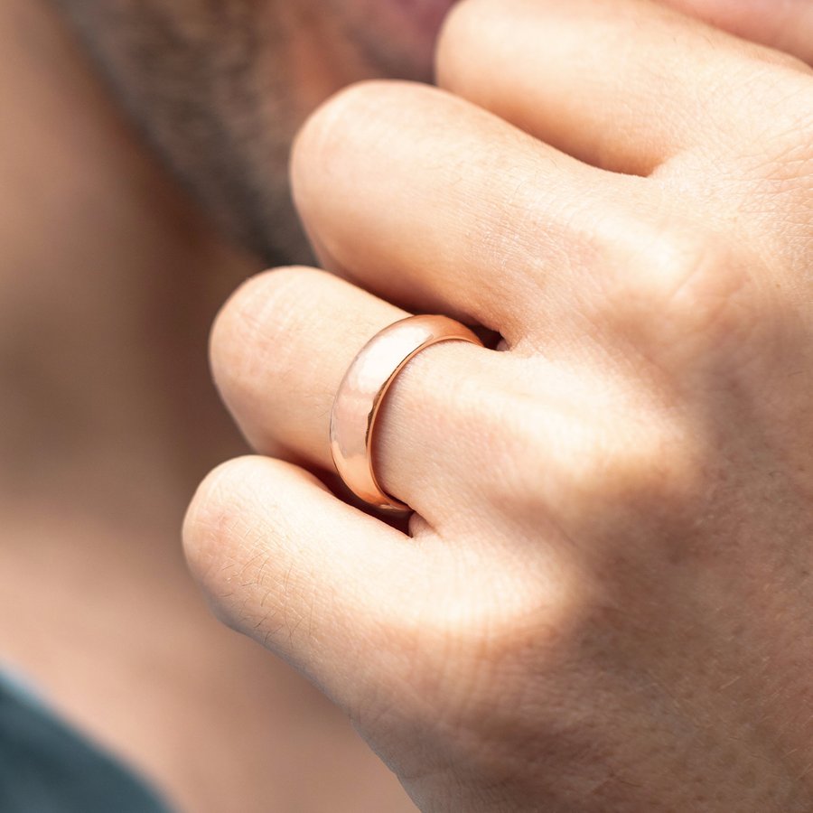 Simple Men Titanium Steel Business Wedding Engagement Finger Ring Band HD |  eBay