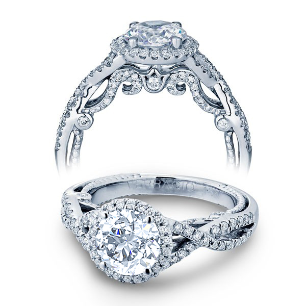 Verragio Halo Insignia Infinity Designer Engagement Ring