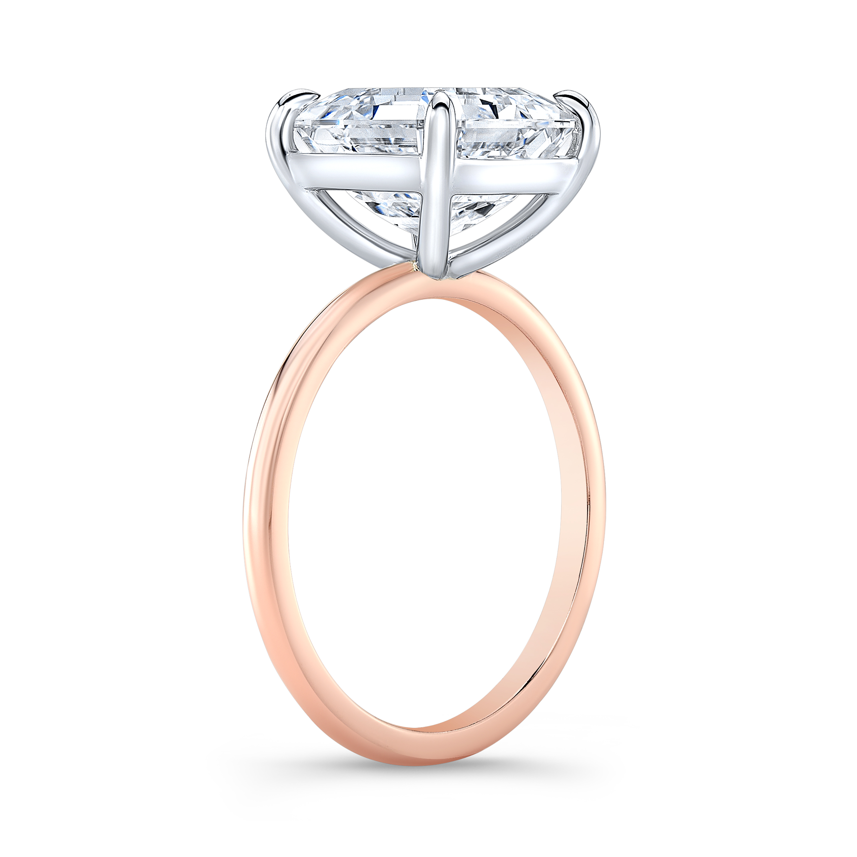 Ultra Thin Solitaire Engagement Ring