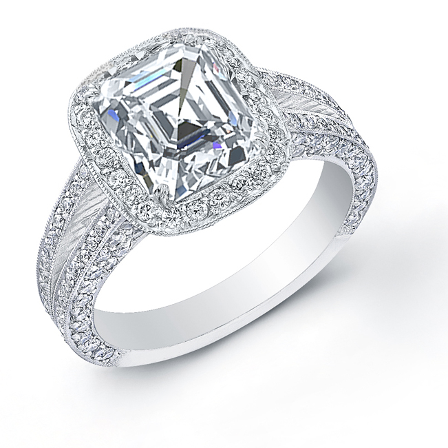 Design Your Own Engagement Ring Halo Setting