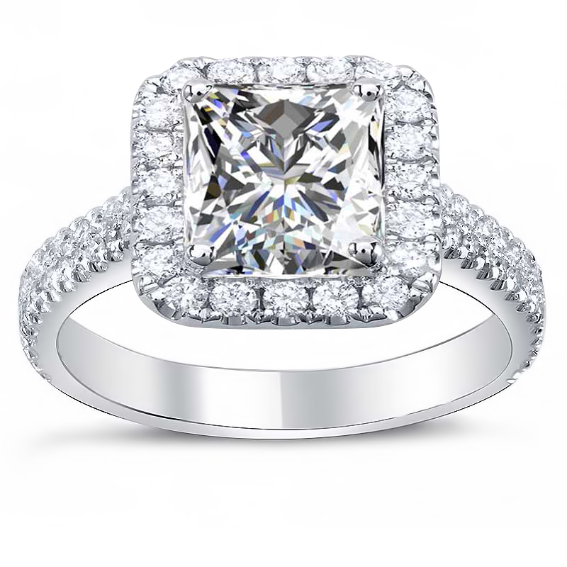 Bespoke Oval Diamond Hidden Halo Engagement Ring | Linara Custom Jewellery