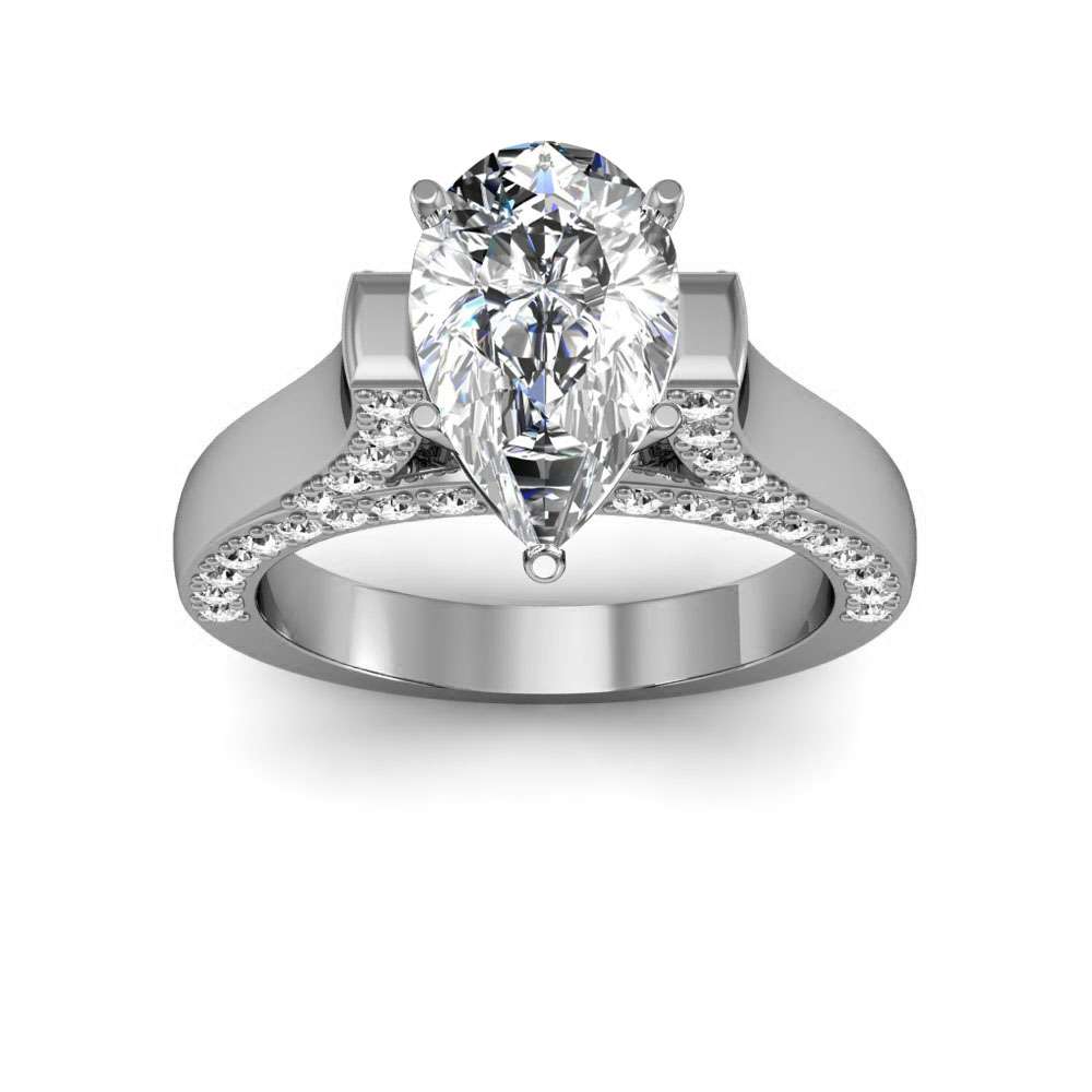 2.16cts Diamond Ruby 18K Gold Tension Set Ring – Wish Fine Jewelry