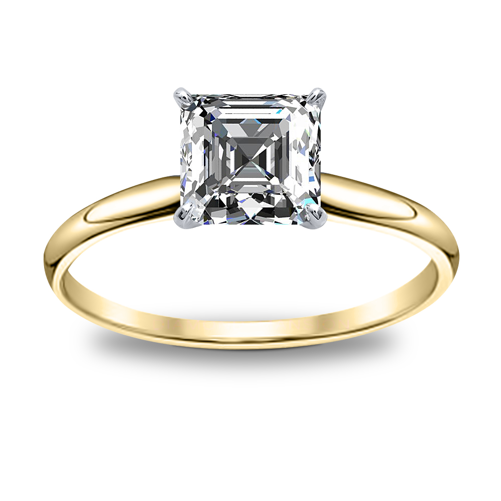 Fake Diamond Rings Moissanite | Gema&Co