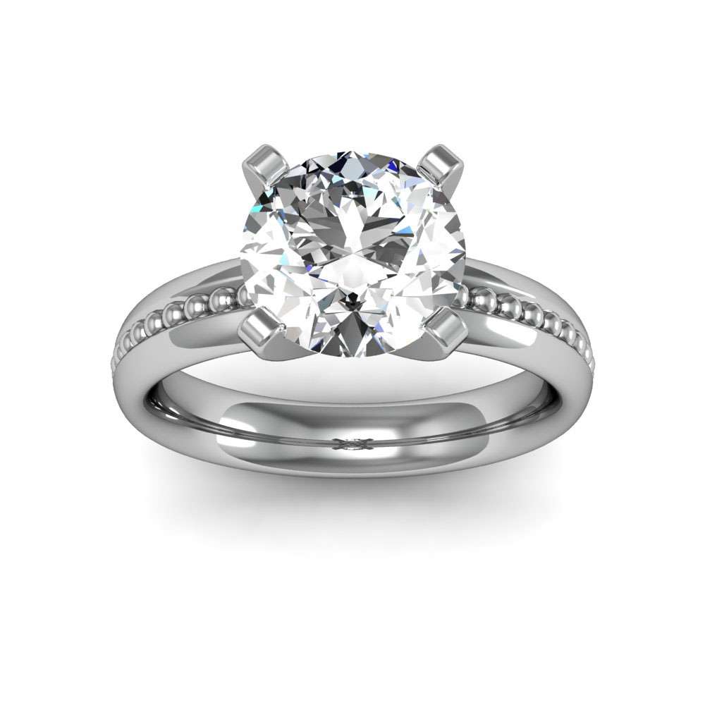 Platinum & Rose Gold Fusion Single Diamond Ring for Men JL PT 995 –  Jewelove.US