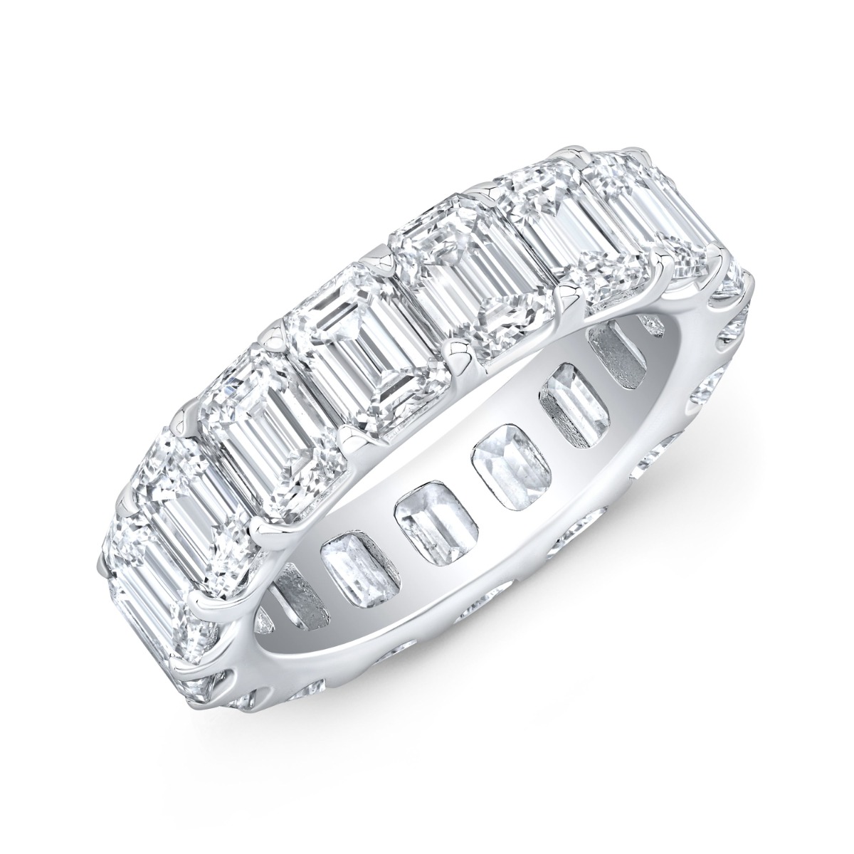 low profile eternity band