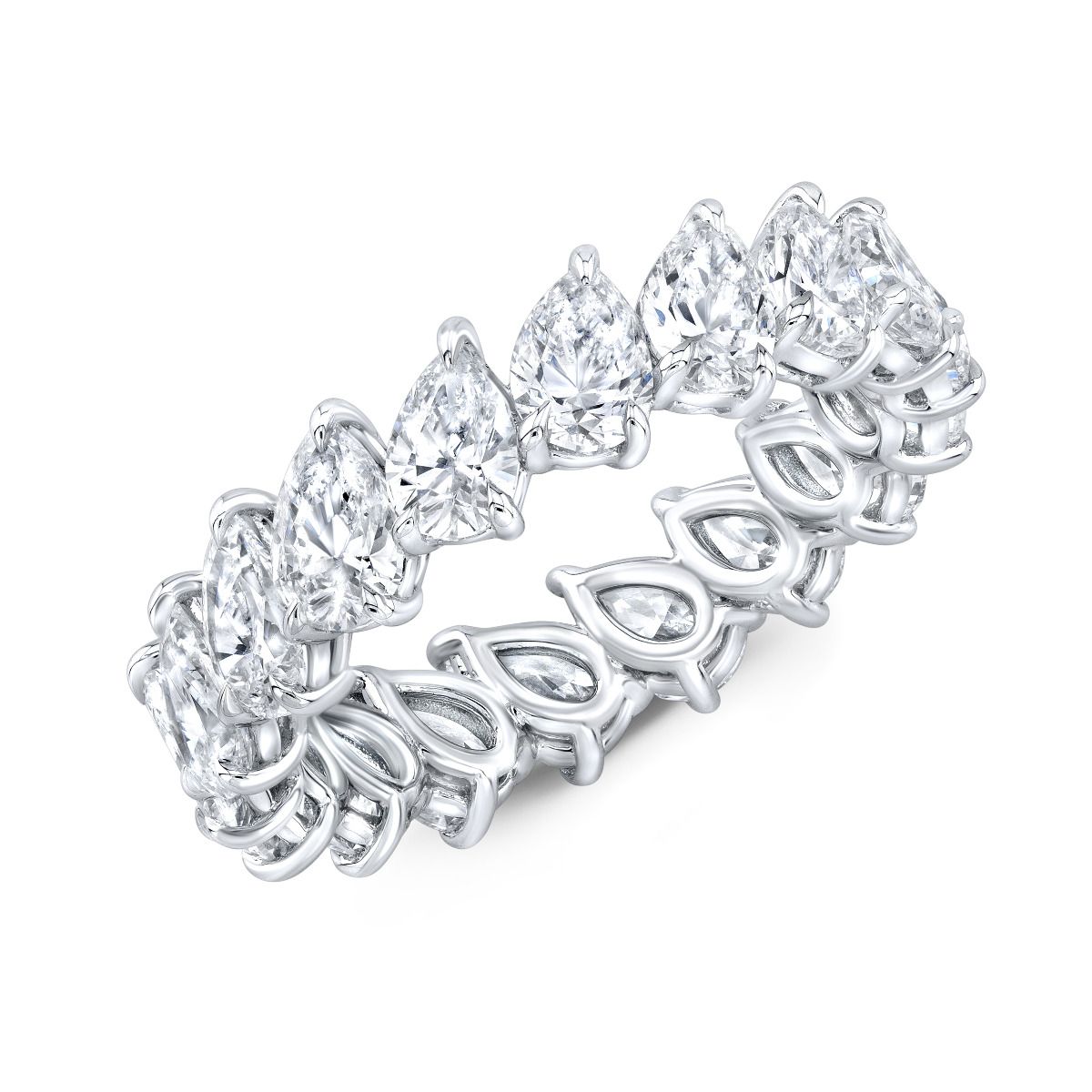 Princess Cut Diamond Eternity Band
