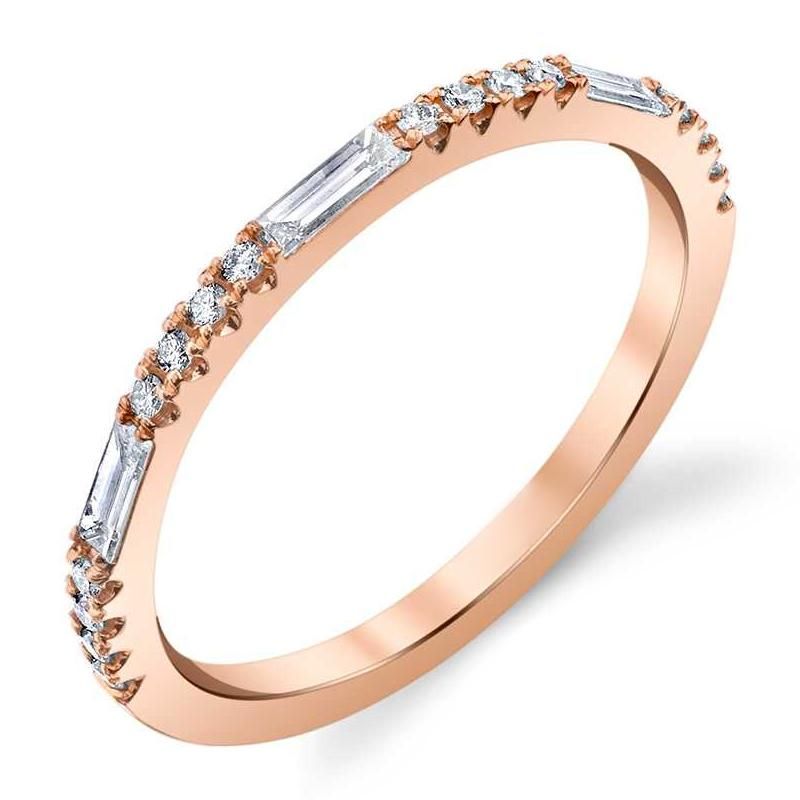 rose gold diamond ring 