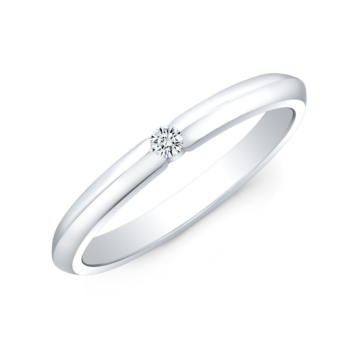 single stone engagement ring 3D model 3D printable | CGTrader
