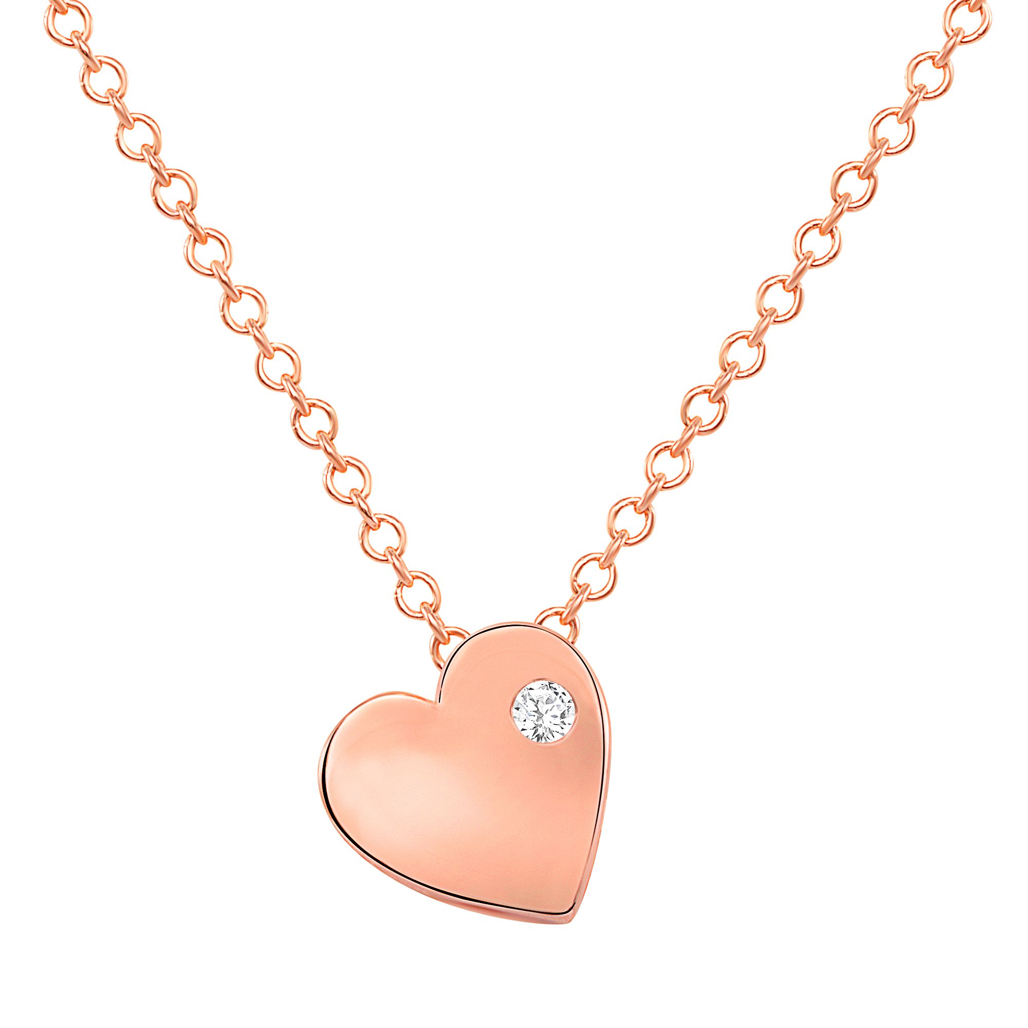 Tender Heart Diamond Necklace