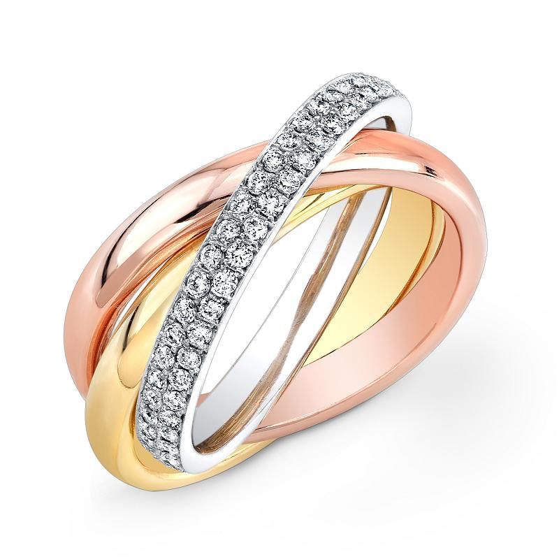 Oval Cut 1.00 ctw VS2 Clarity, I Color Diamond 14kt Rose Gold Ring | Costco