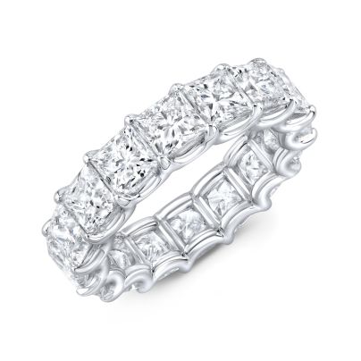 6.5 Carat Princess U-Prong Eternity (GIA Certified)