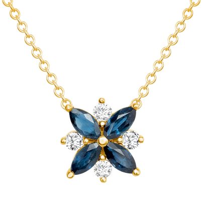 Sapphire Galaxy Necklace