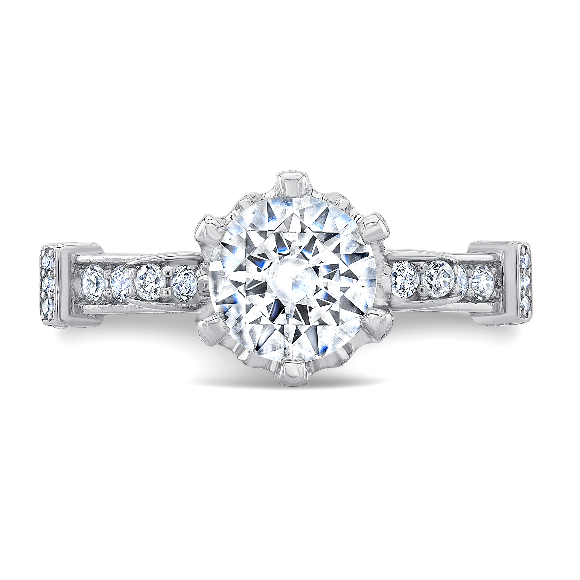 Antique Edwardian 18ct Diamond Ring | Shop Antique Diamond Rings –  Florenceandnell