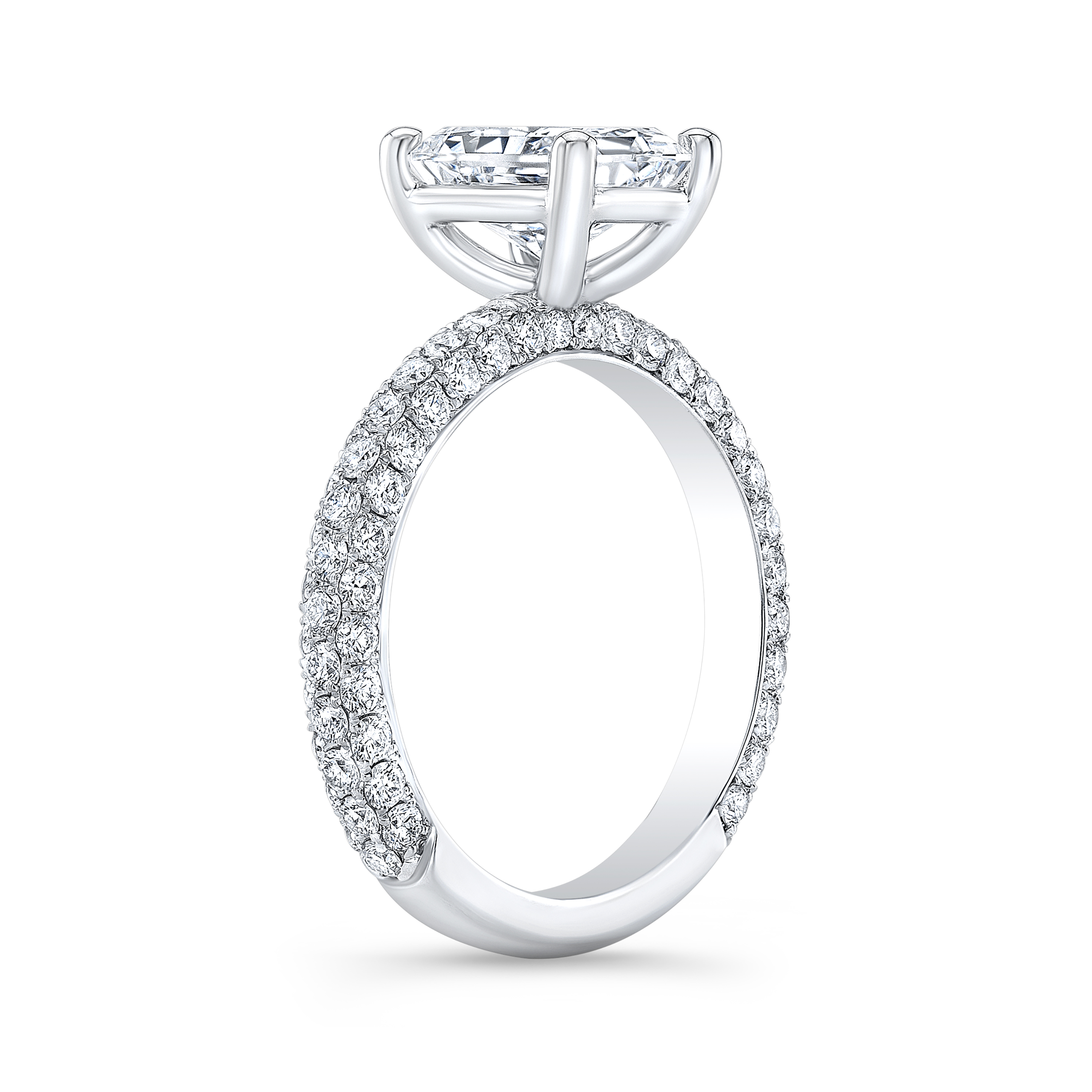 micropave engagement rings