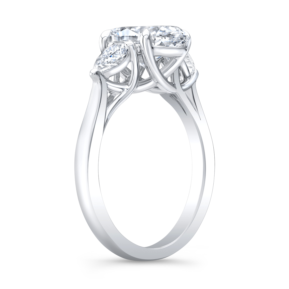 beautiful trellis design with pear cut sides