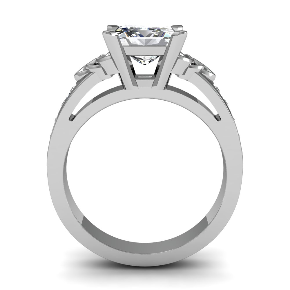 Celtic Design Engagement Ring