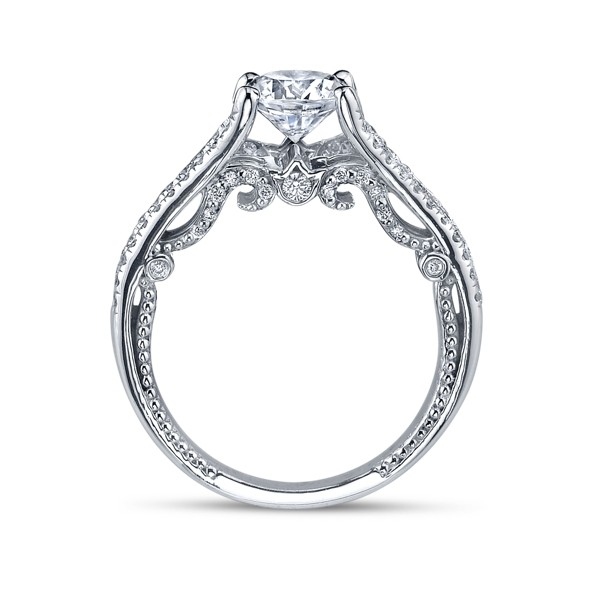 Split Shank Verragio Diamond Engagement Ring
